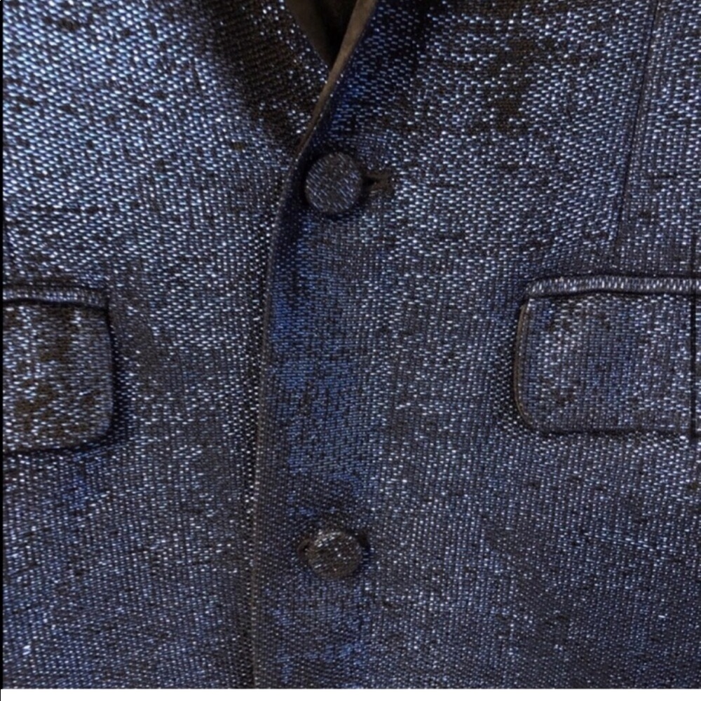 Joe’s Jeans Heidi Blue Tuxedo Jacket - Picture 8 of 12